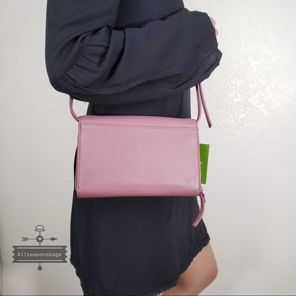 NWT kate spade NY avie Chester street rich rum bag - Picture 3 of 8